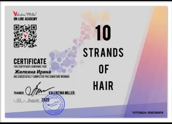 Сертификат сотрудника Жилкина И.